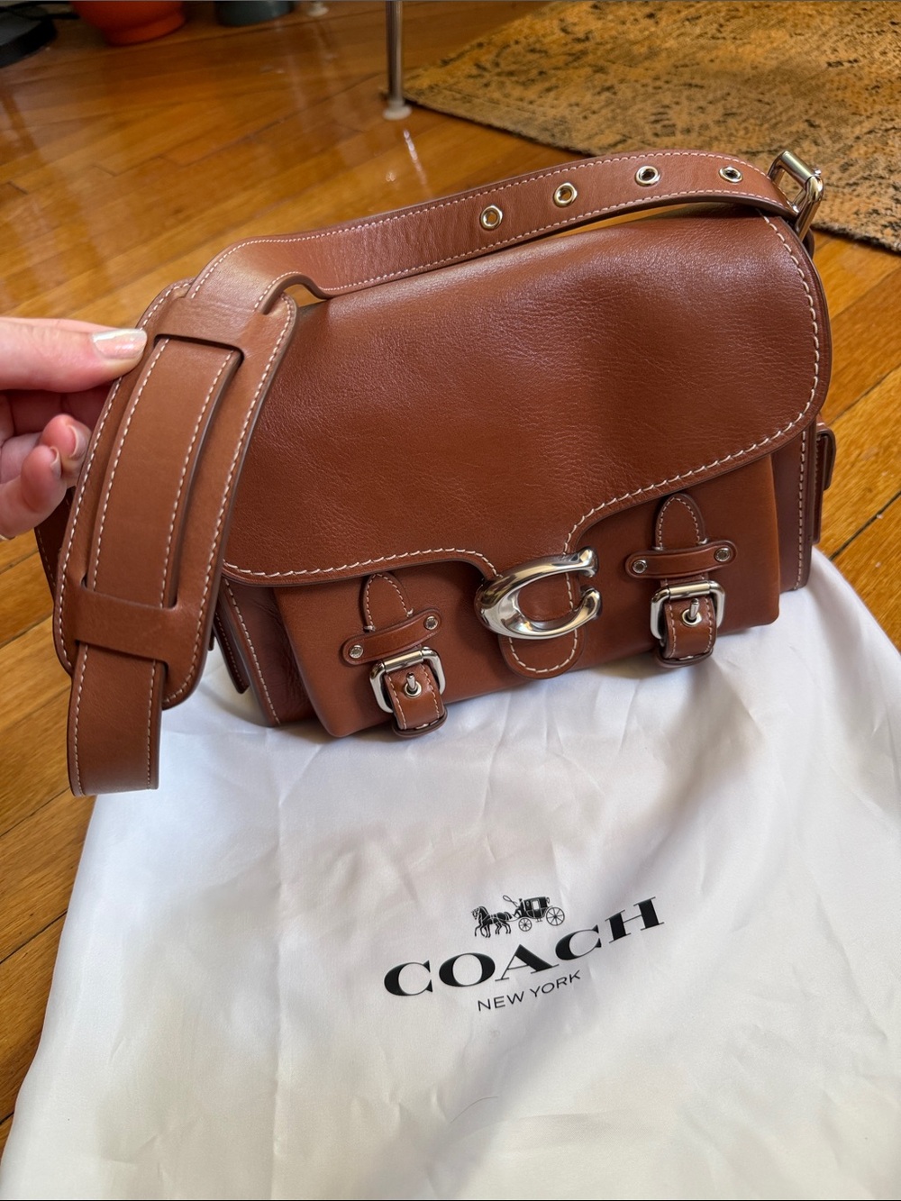 Coach Western Tabby Burnished Amber - Picture 5 of 15